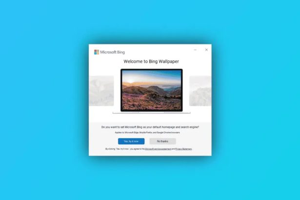 Bing Wallpaper programa